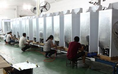 Montaje del sistema de refrigeración