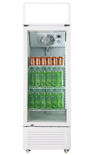 Expositor de bebidas con puerta de vidrio SGR-220R