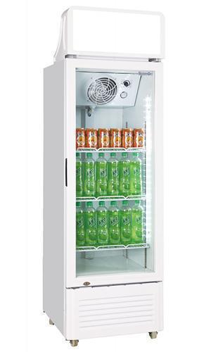 Expositor de bebidas con puerta de vidrio SGR-220R