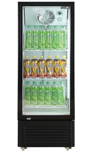 Expositor de bebidas con puerta de vidrio SGR-220N